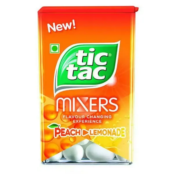 TIC TAC MIXERS PEACH LEMONADE 16GM