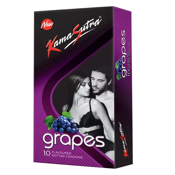 KS CONDOM EXCITE GRAPES 10PC