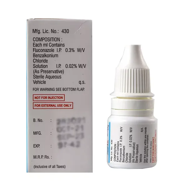 BELL-FLUCONAZOLE E/EAR DROP 5ML
