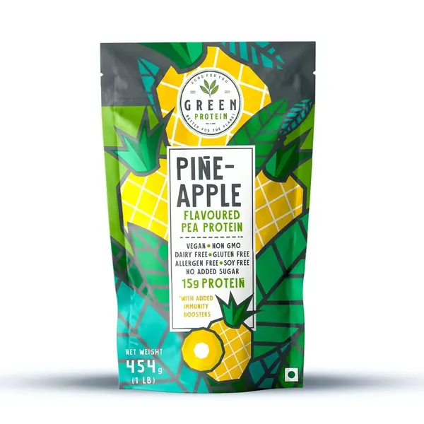 GREEN PROTEIN PINEAPPLE PEA PWD 454GM