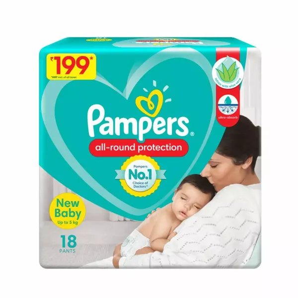PAMP DIAP NEW BABY S 17PC
