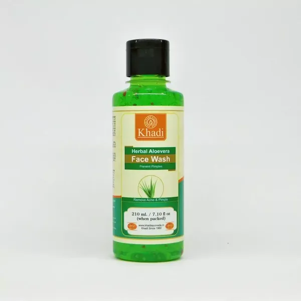 KHADI F/WASH ALOEVERA 210ML