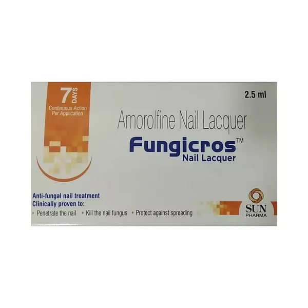 FUNGICROS NAIL LACQUER 2.5ML