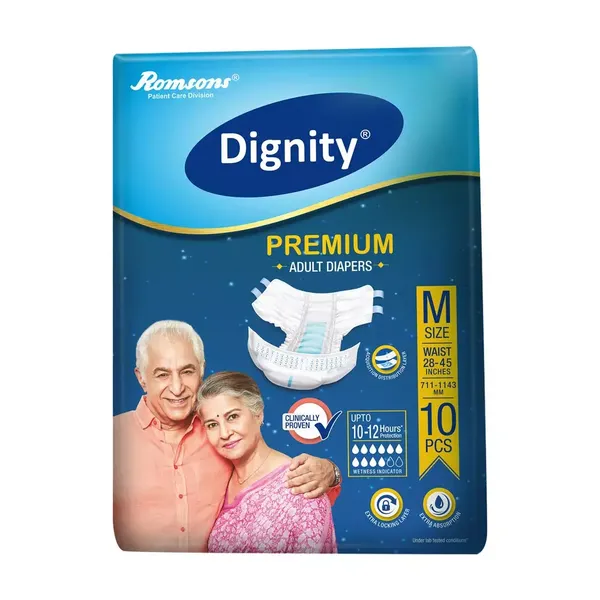 DIGNITY PREMIUM DIAP ADULT M 10PC