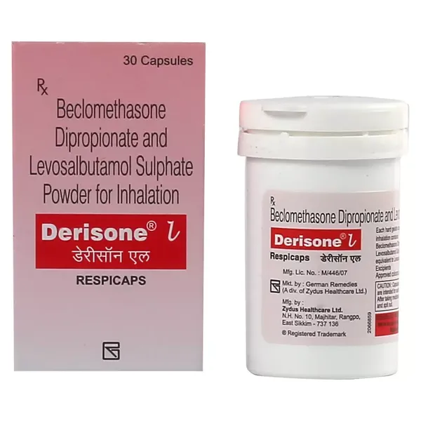 DERISONE-L RESPICAPS 30CAP