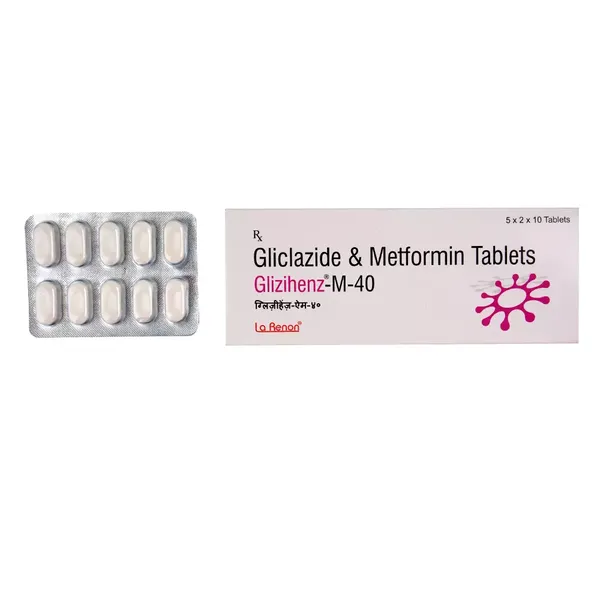 GLIZIHENZ-M 40MG 10TAB