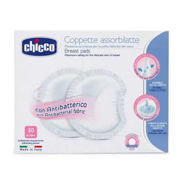 CHICCO BREAST PADS 30PC