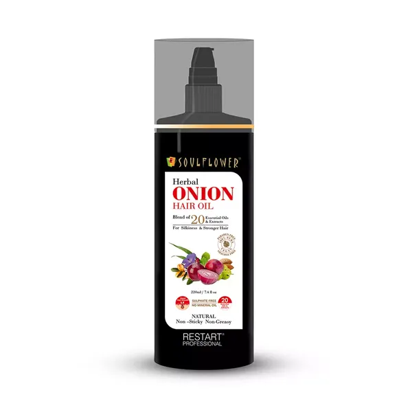 SOULFLOWER HR/OIL ONION 220ML