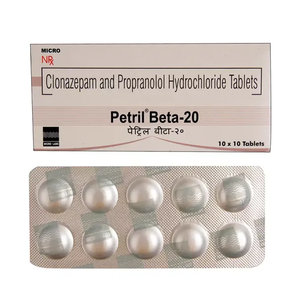PETRIL-BETA 20MG 10TAB