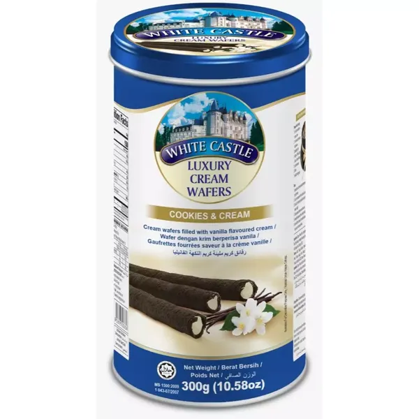 WHITE CASTLE CRM COOKIES &amp; CREAMY 300GM
