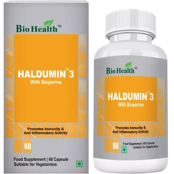 BIOHEALTH HALDUMIN3 BIOPERIN 250MG 60CAP