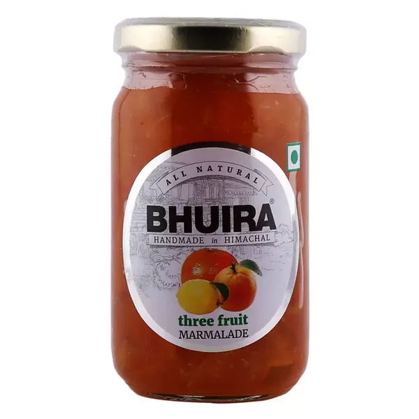 BHUIRA JAM THREE FRUIT MARMALADE 240GM
