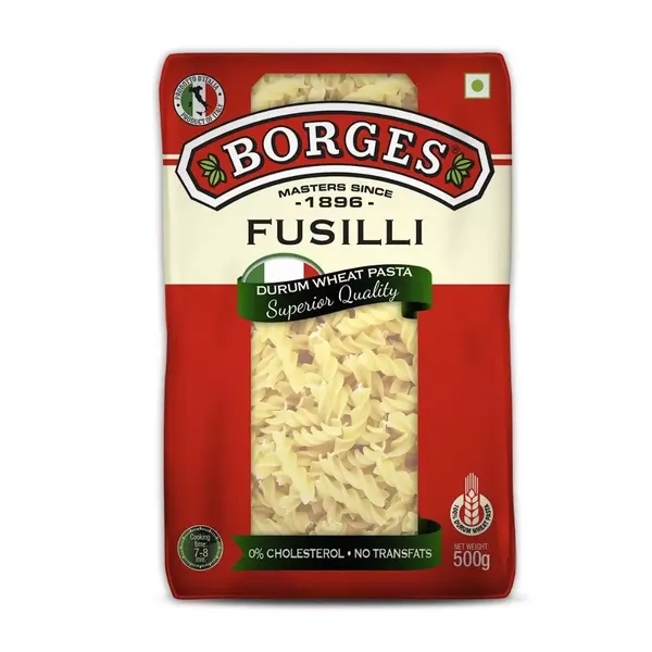 BORGES FUSILLI PASTA 500G