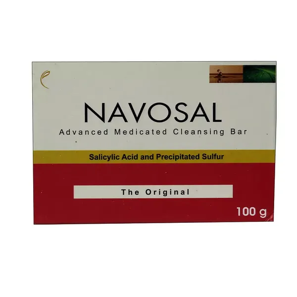 NAVOSAL CLEANSING BAR 100GM