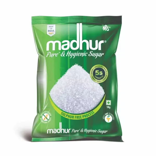 MADHUR SUGAR PURE &amp; HYGIENIC 1KG POUCH