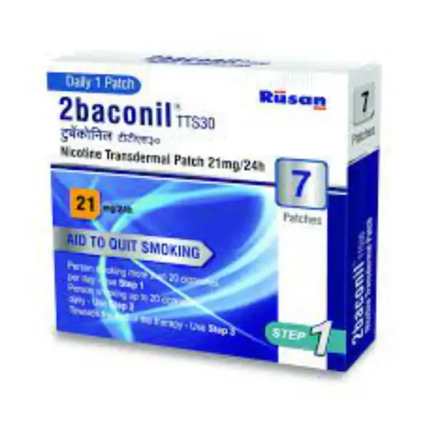 2BACONIL-TTS30 21MG PATCH 7PC