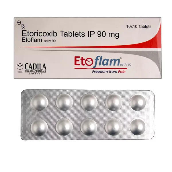 ETOFLAM-ACTIVE 90MG 10TAB