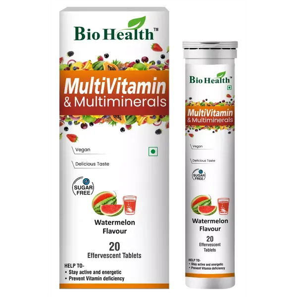 BIOHEALTH MULTIVITAMIN &amp; MINERALS 20TAB