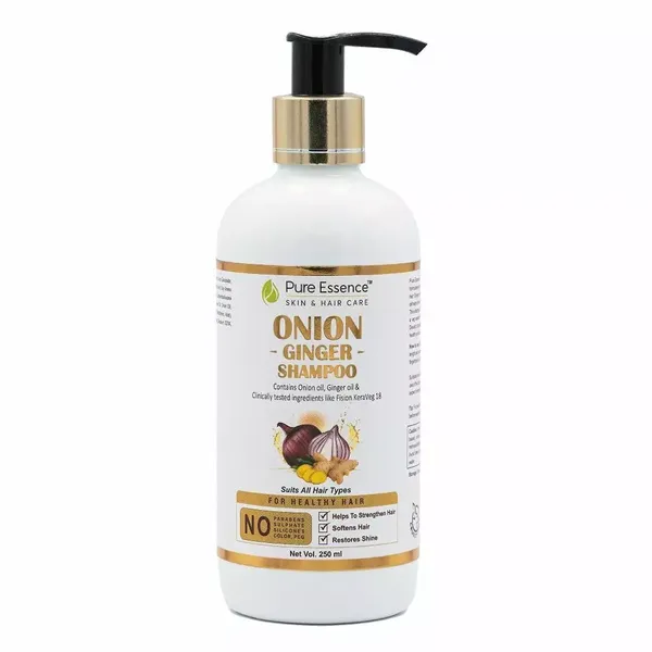 PURE NUTRITION SHMP ONION GINGER 250ML