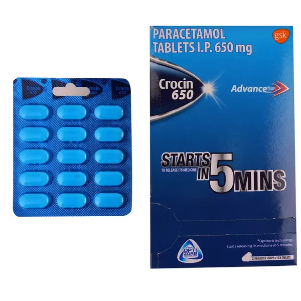 CROCIN 650MG 15TAB