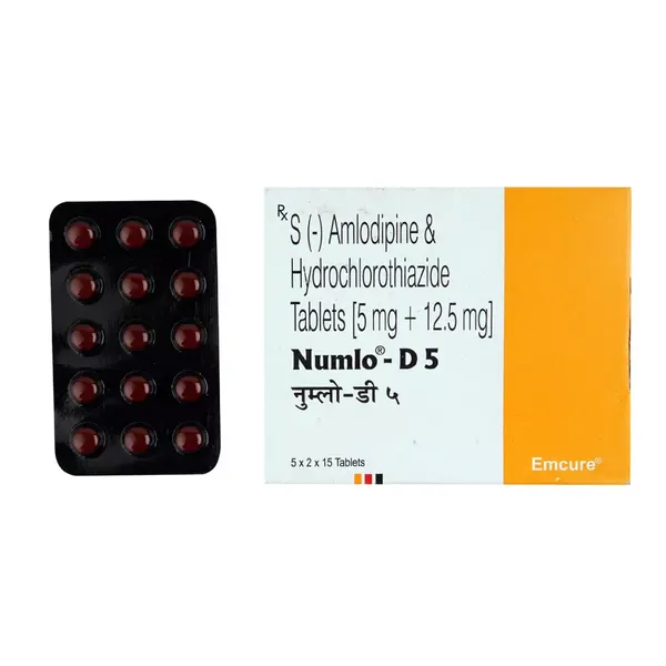 NUMLO-D 5MG 15TAB