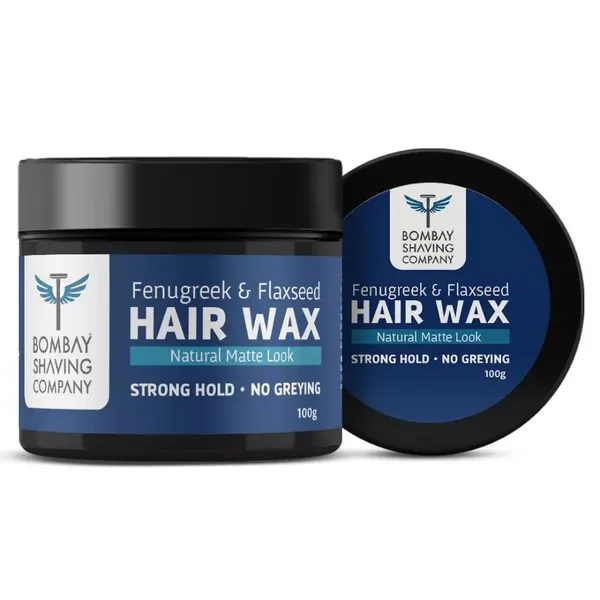 BOMBAY SHAVING 26438HAIR WAX FENUGREEK &amp; FLAXSEED 100GM