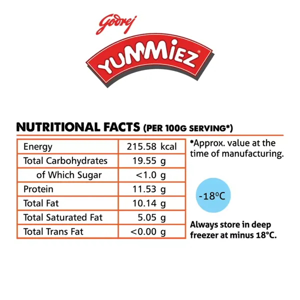 YUMMIEZ CHI NUGGETS ROYALE 325GM