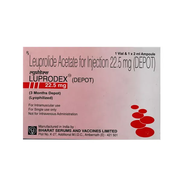 LUPRODEX 22.5MG INJ VIAL