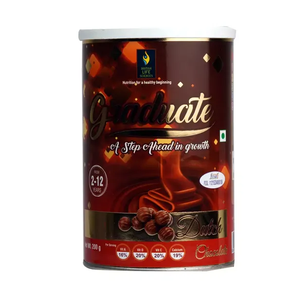 GRADUATE POW DUTCH CHOC CINNAMON 200GM