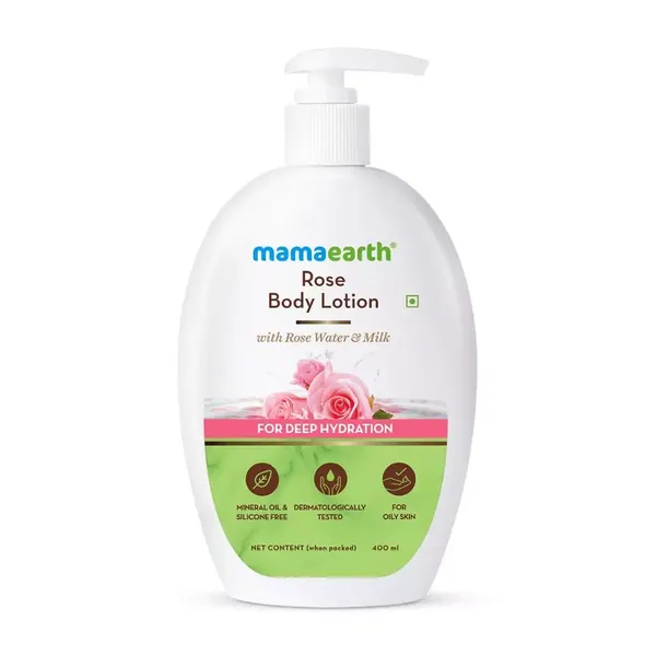 MAMAEARTH B/LTN ROSE 400ML