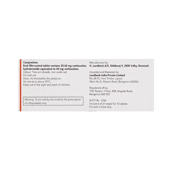 BRINTELLIX 20MG 10TAB