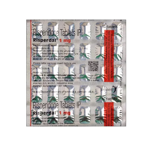 RISPERDAL 1MG 30TAB
