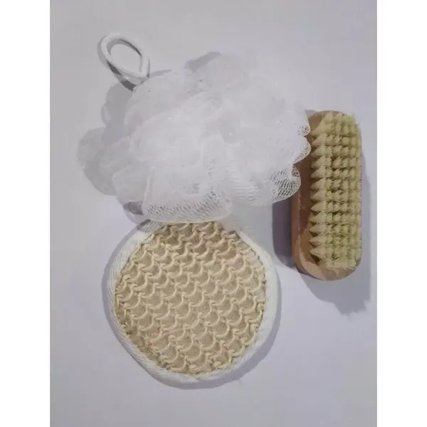 ROOTS BATH PAD/FLOWER &amp; F/BRUSH PS200 1PC