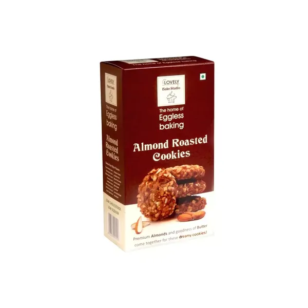 LOVELY BAKE ALMOND ROASTED COOKIES 200GM