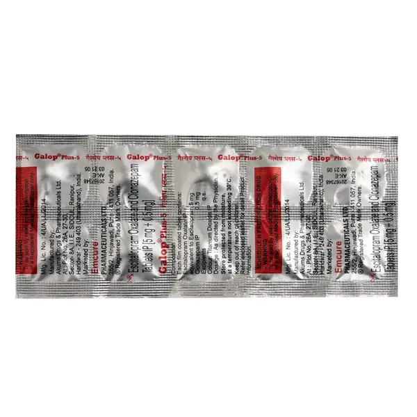 GALOP-PLUS 5MG 10TAB