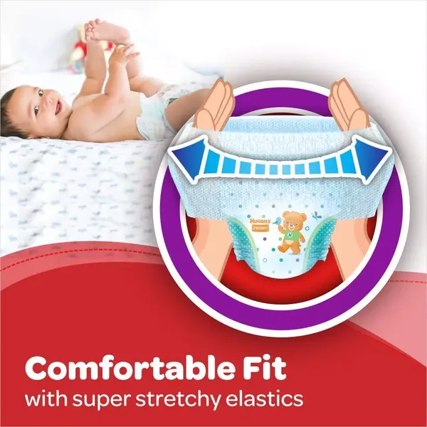 HUGG DIAP PANTS WONDER L 8PC