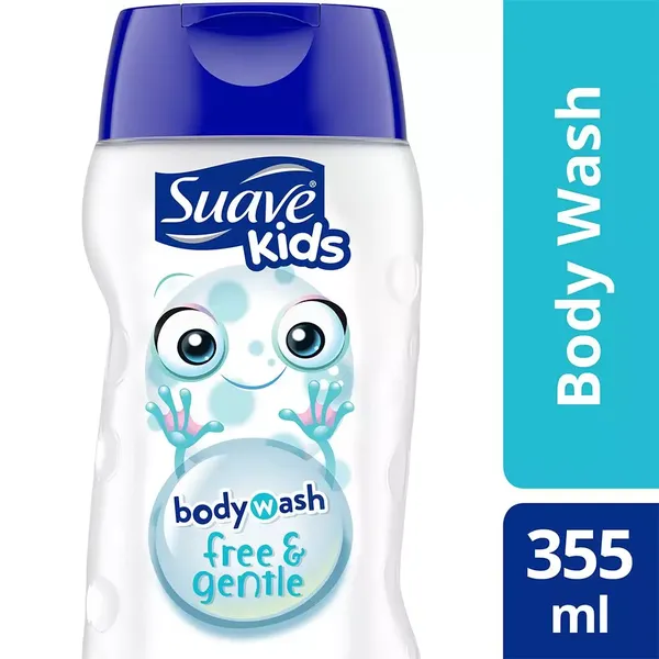 SUAVE KIDS B/WASH FREE &amp; GENTLE 12 OZ 355ML