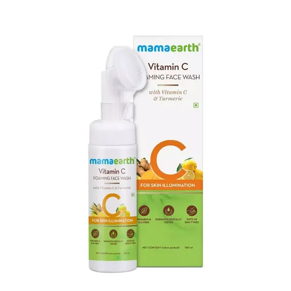MAMAEARTH F/WASH FOAMING VIT C 150ML