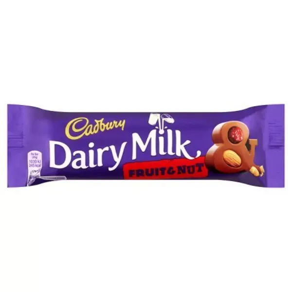 CADBURY DAIRY MILK FRUIT &amp; NUT 49G