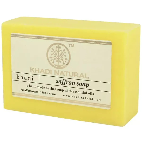 KHADI SOAP SAFFRON 125GM
