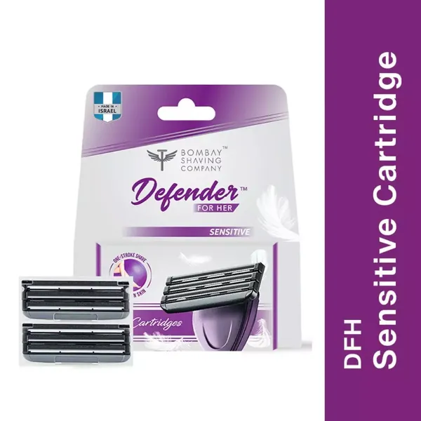 BOMBAY SHAVING SENSITIVE CARTRIDGES 2PC