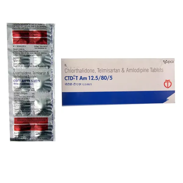 CTD-T AM 12.5/80/5MG 10TAB