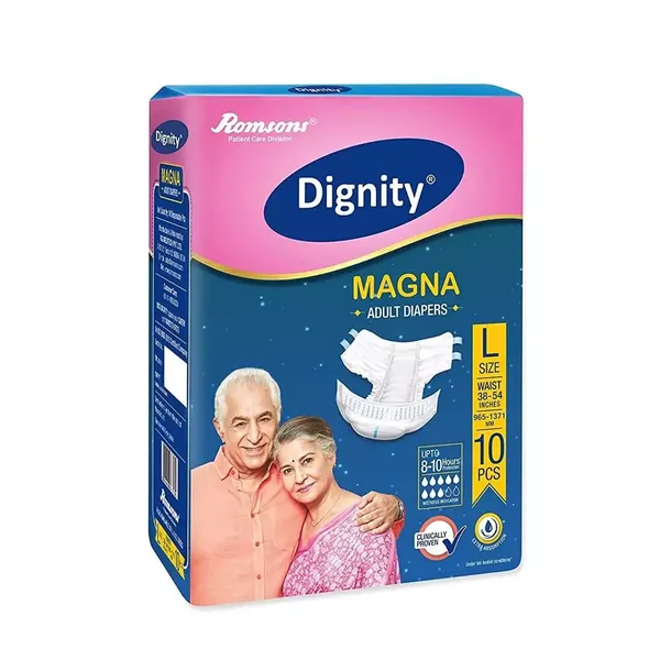 DIGNITY MAGNA DIAP ADULT L 10PC