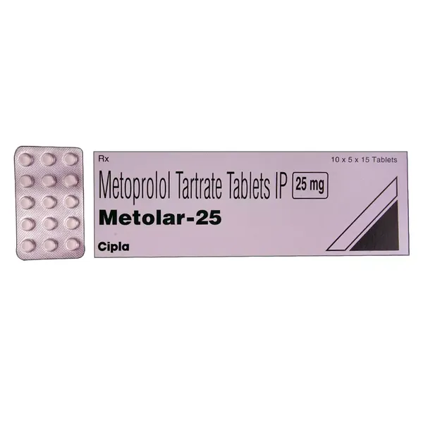 METOLAR 25MG 15TAB