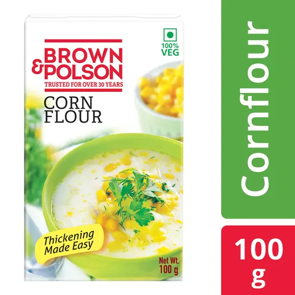 BROWN &amp; POLSON CORN FLOUR  100GM