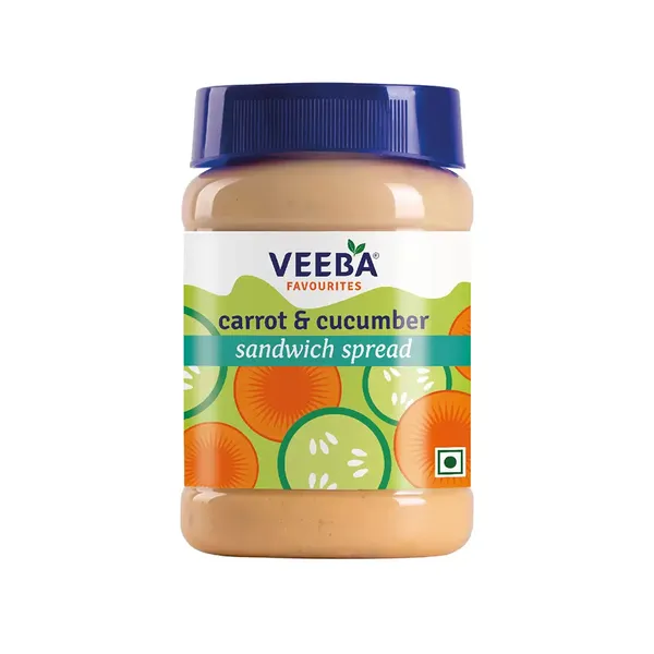 VEEBA SPREAD CARROT &amp; CUCUMBER SANDW