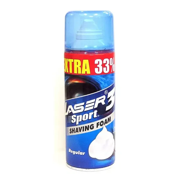 LASER SH/FOAM SPORT3 REGULAR 400ML