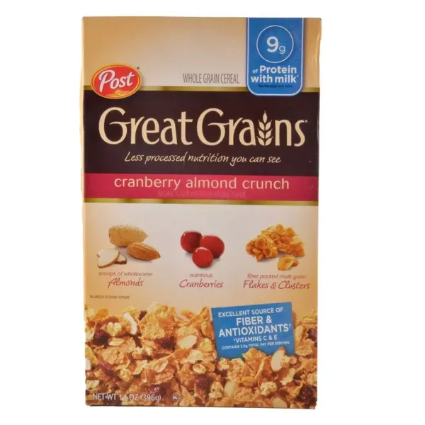 POST CORNFLAKES CRANB ALMD CRUN 396GM