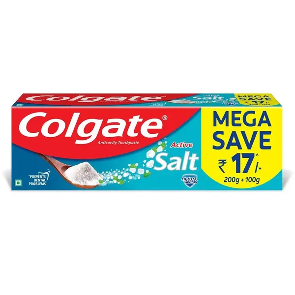 COLG T/PASTE ACTIVE SALT 400GM