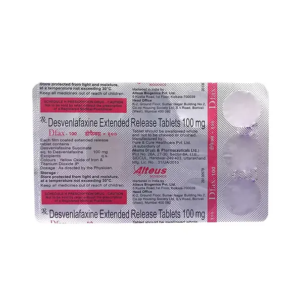 DFAX 100MG 10TAB